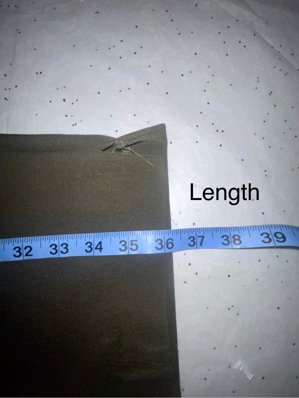 Nine Eight New York Size 16 Dark Olive Brown Straight Leg Career Pants Fall Chic - Picture 10 of 11